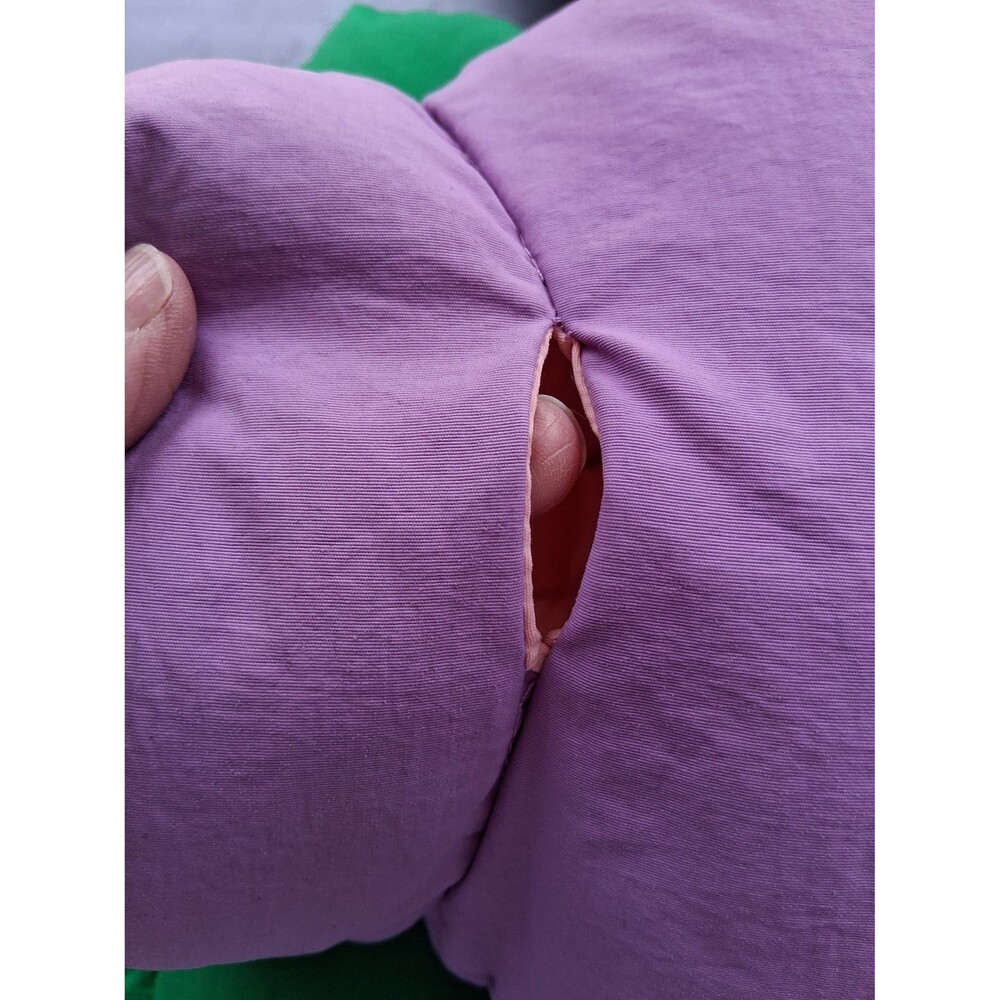 Purple Dog Puffer Jacket Oodles Quilted Bubble Hem Small - Picture 12 of 12